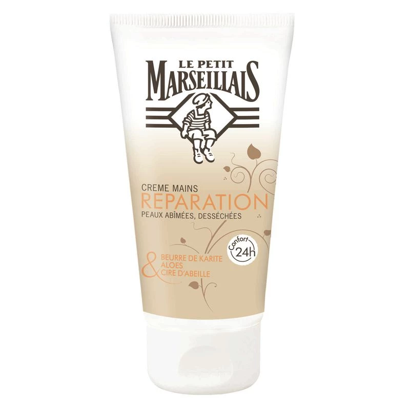 Shea Butter and Beeswax Repair Hand Cream 75ml - LE PETIT MARSEILLAIS