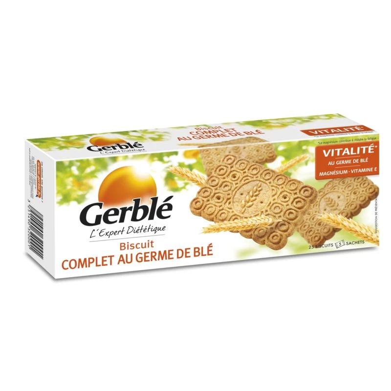 Galleta integral de germen de trigo 210g - GERBLE