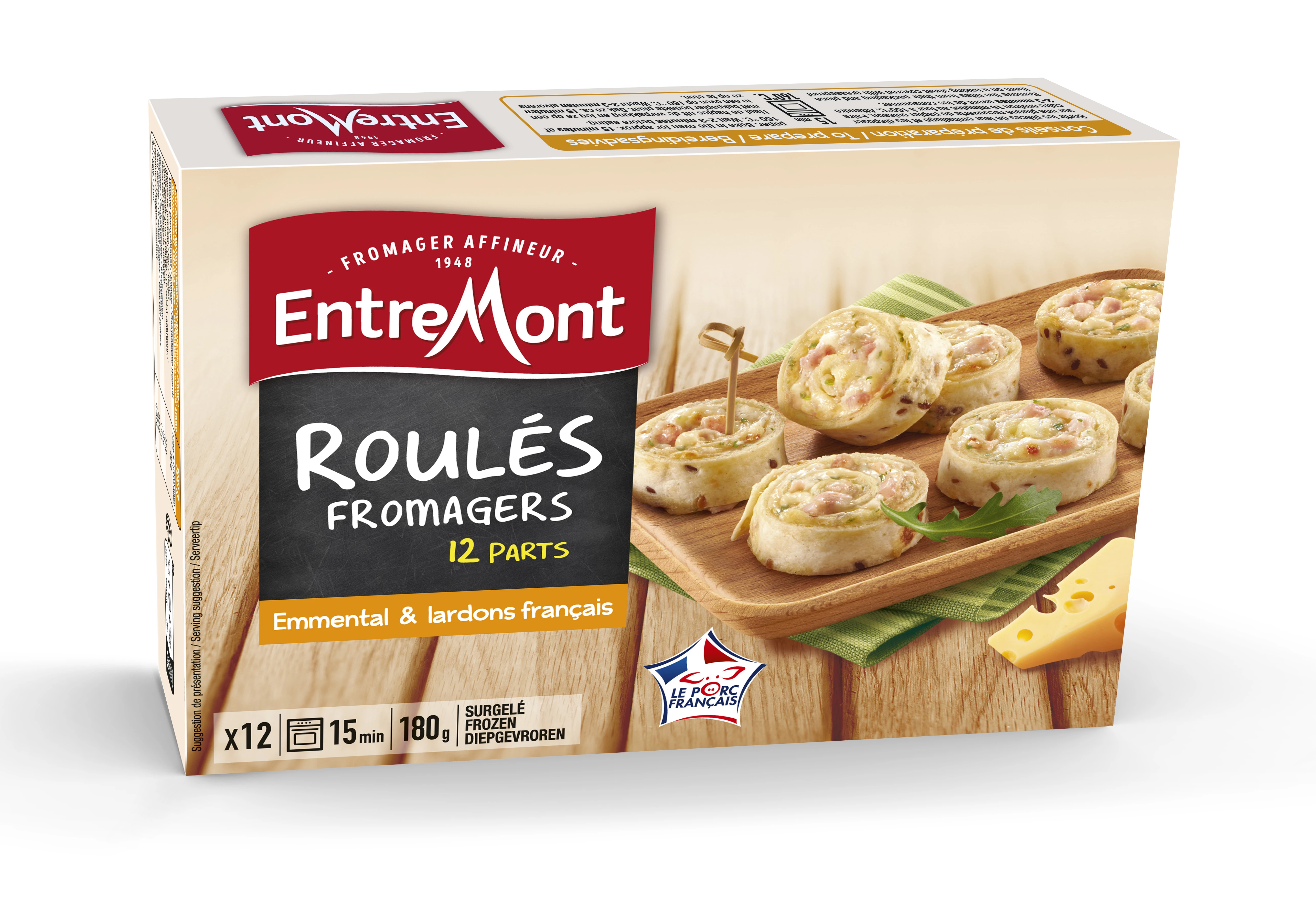 Roules Fromagers 180g