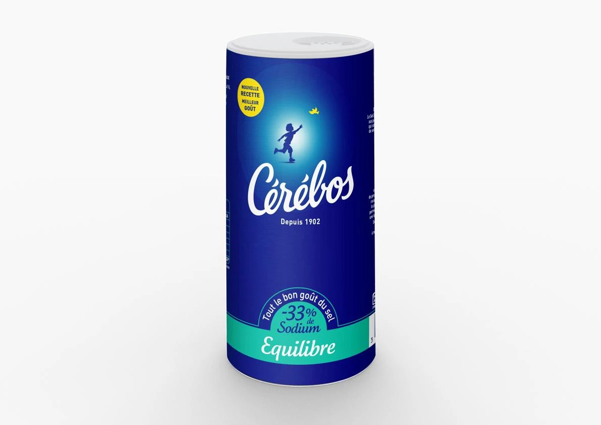 Balanced Salt with 33% Sodium, 350g - CÉRÉBOS