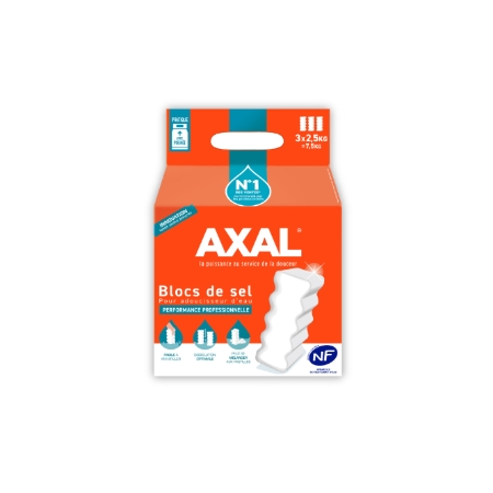 Sel Adoucisseur 3x2 5kg Axal