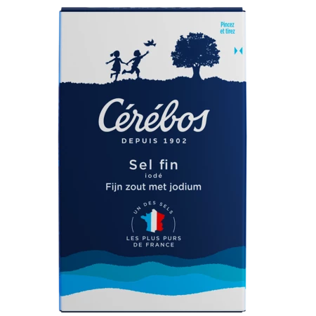 Sel Fin Iode Cerebos Etui 1 Kg