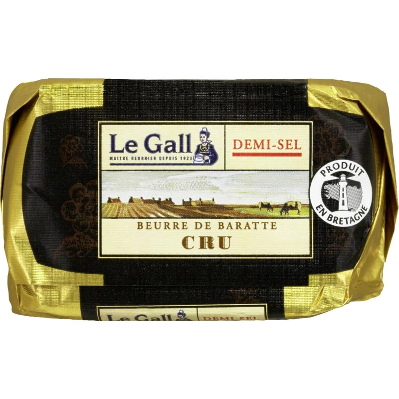 Raw Churned Semi-Salted Butter 250g - Le Gall