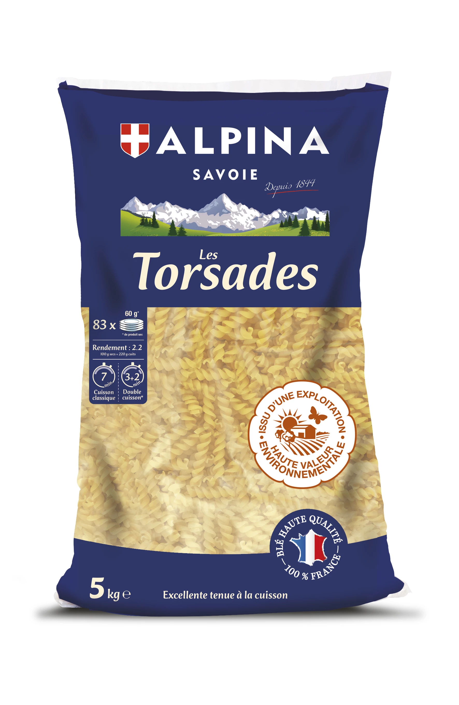 Twisted Pasta, 5kg - ALPINA SAVOIE