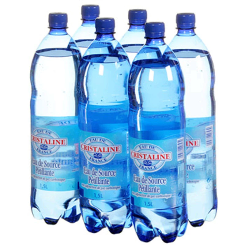 Газированная вода 6х1;5л - CRISTALINE