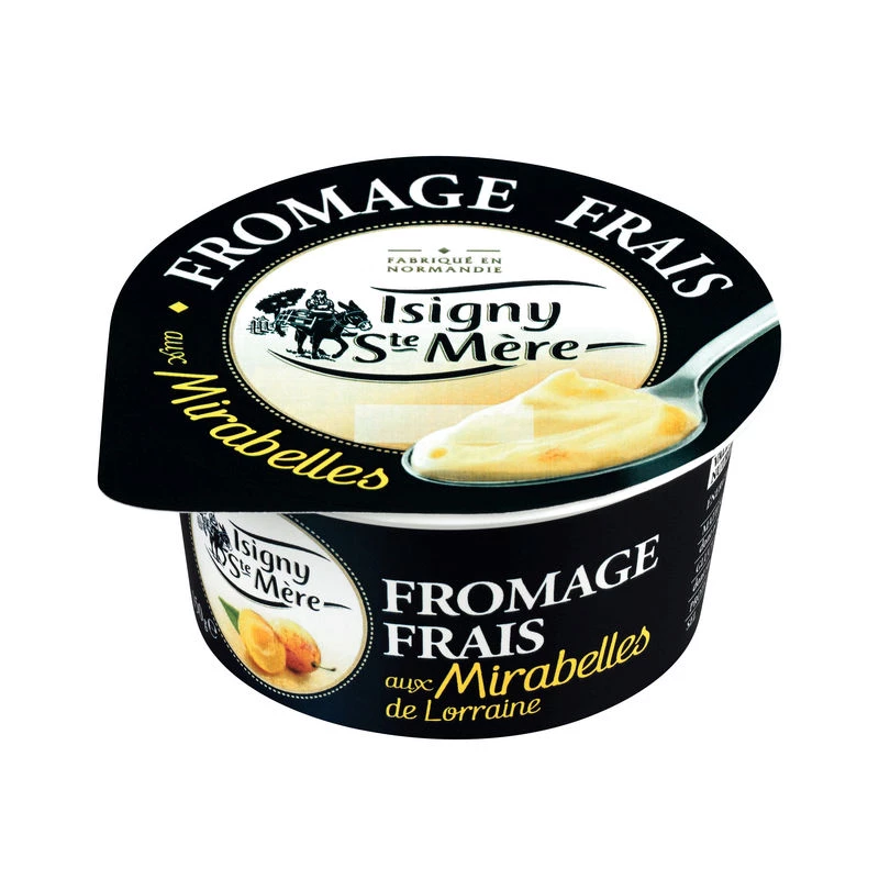 Mirabelle plum fresh cheese with mirabelle plums from Lorraine - ISIGNY STE MERE