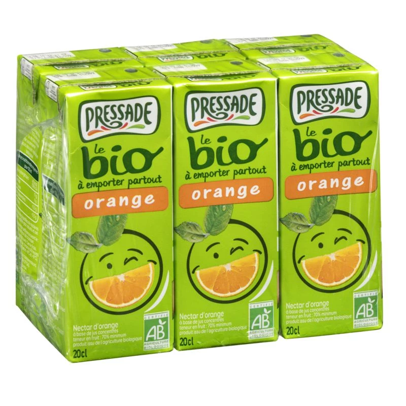 Briketts Nektar d'Orange BIO 6x20cl - PRESSADE