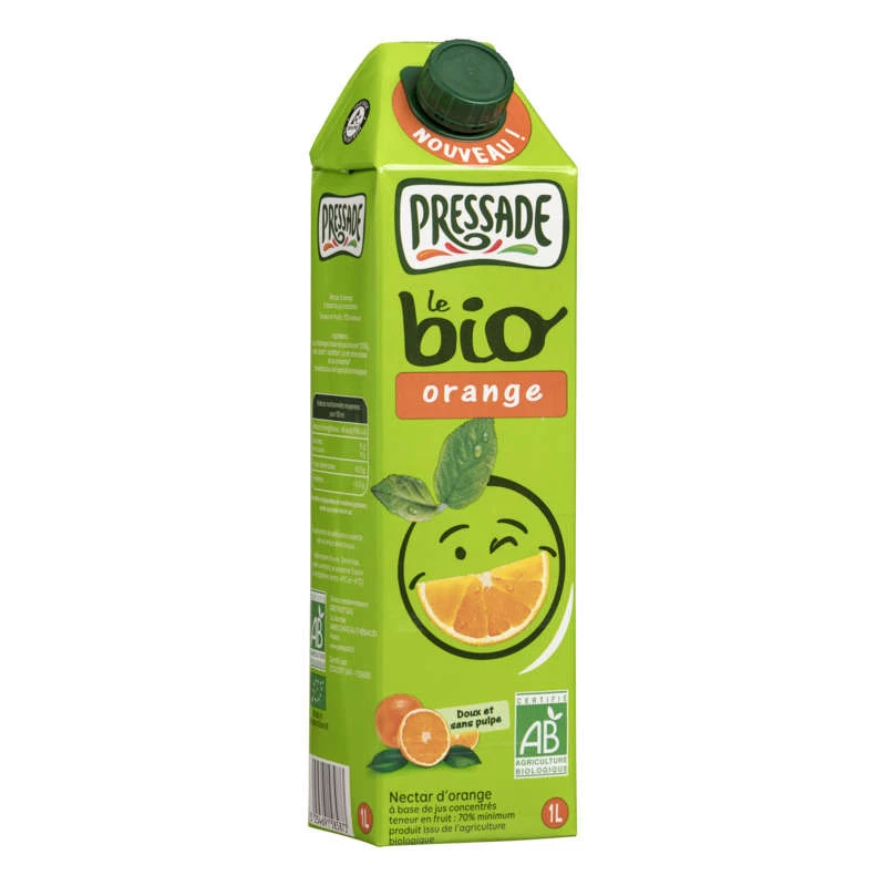 Nectar Orange bio 1l - PRESSADE