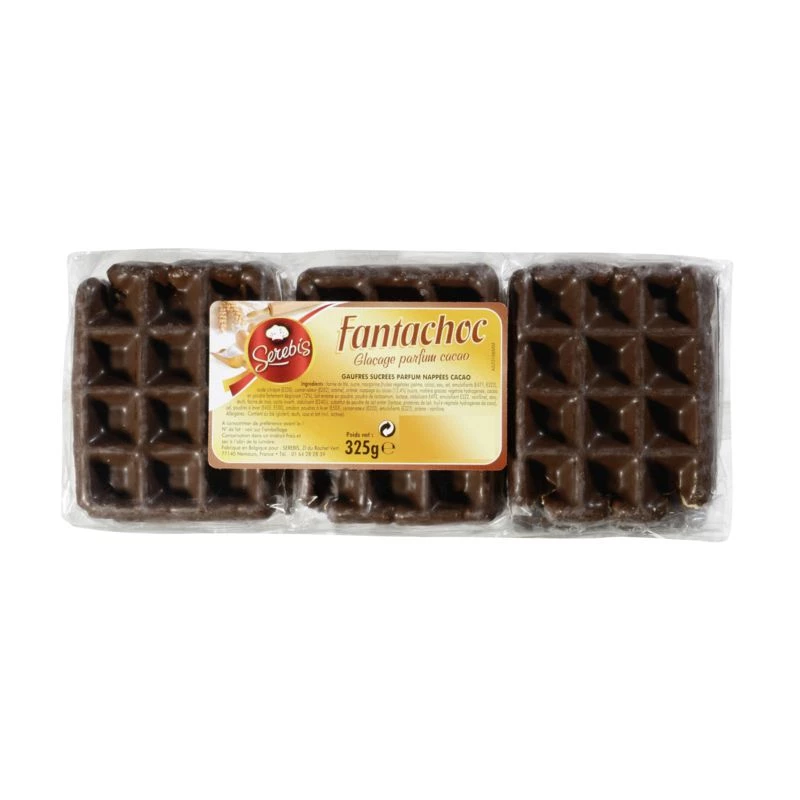 Fantachoc Glacage parfum cacao  X9 325g - Serebis