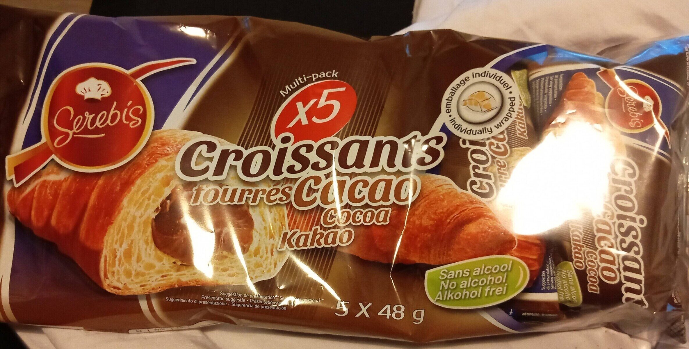Croissant Fourre Choco X5