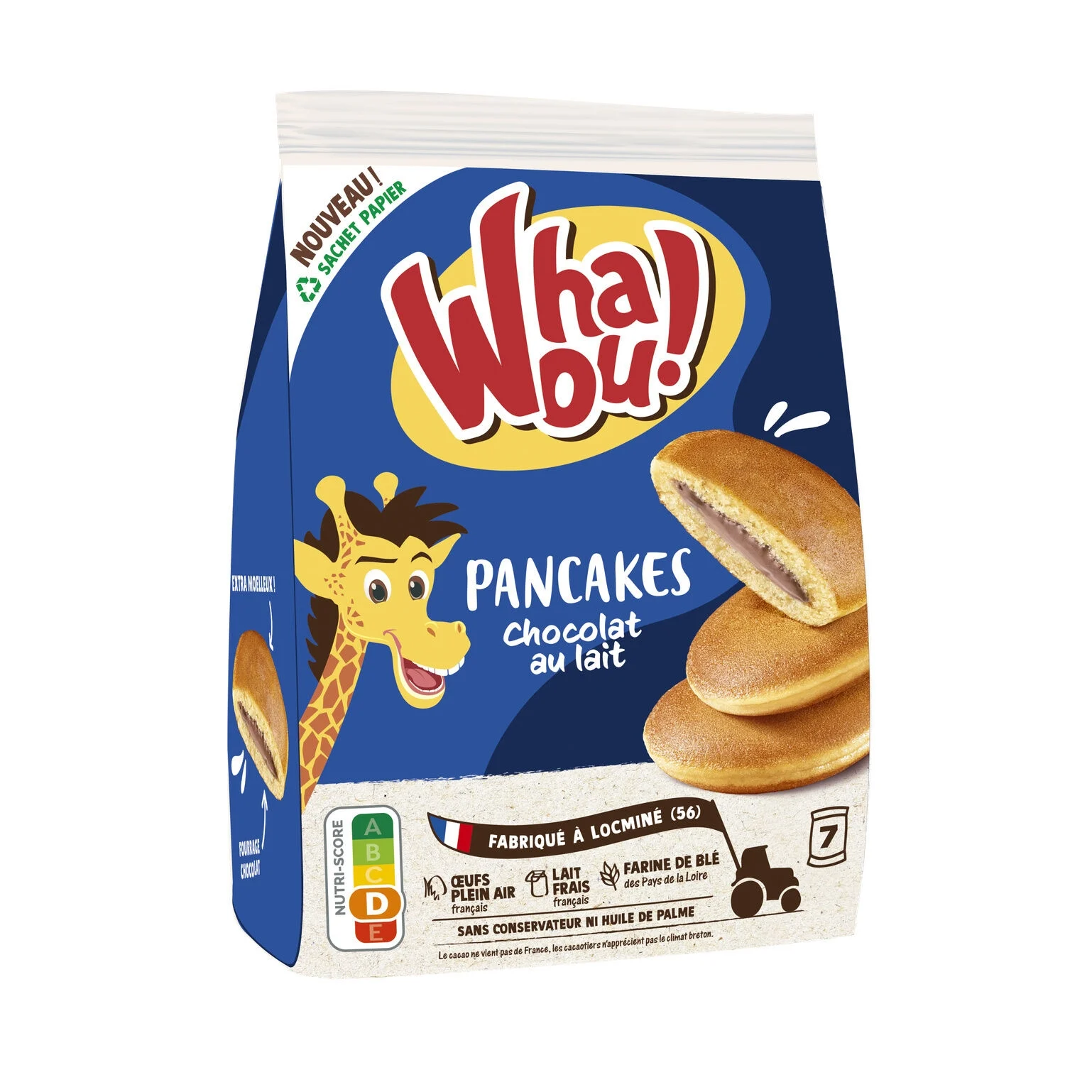 Panqueca Choc Au Lt Whaou X7 25