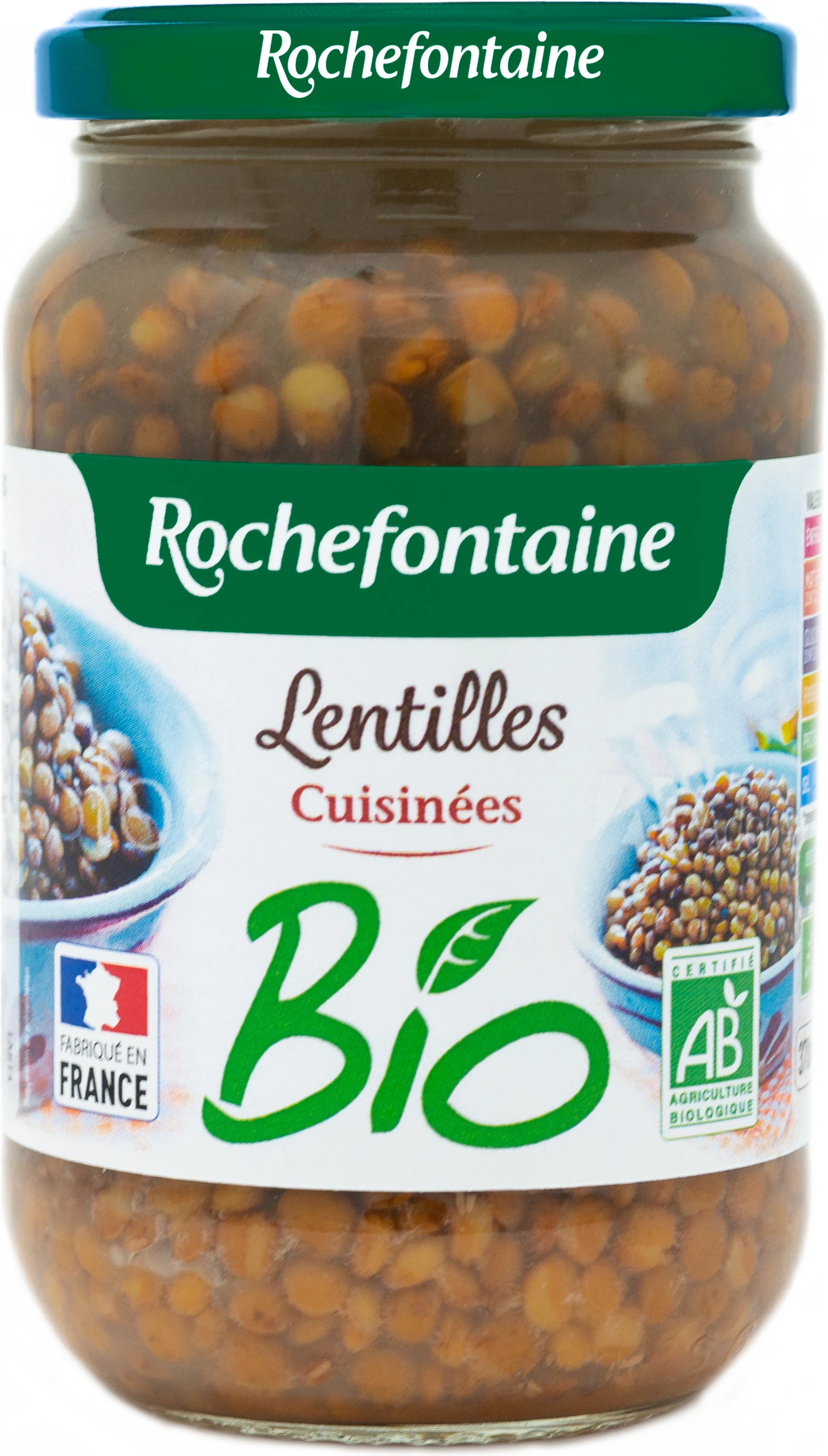 Rf Lentilha Orgânica Boc 360g