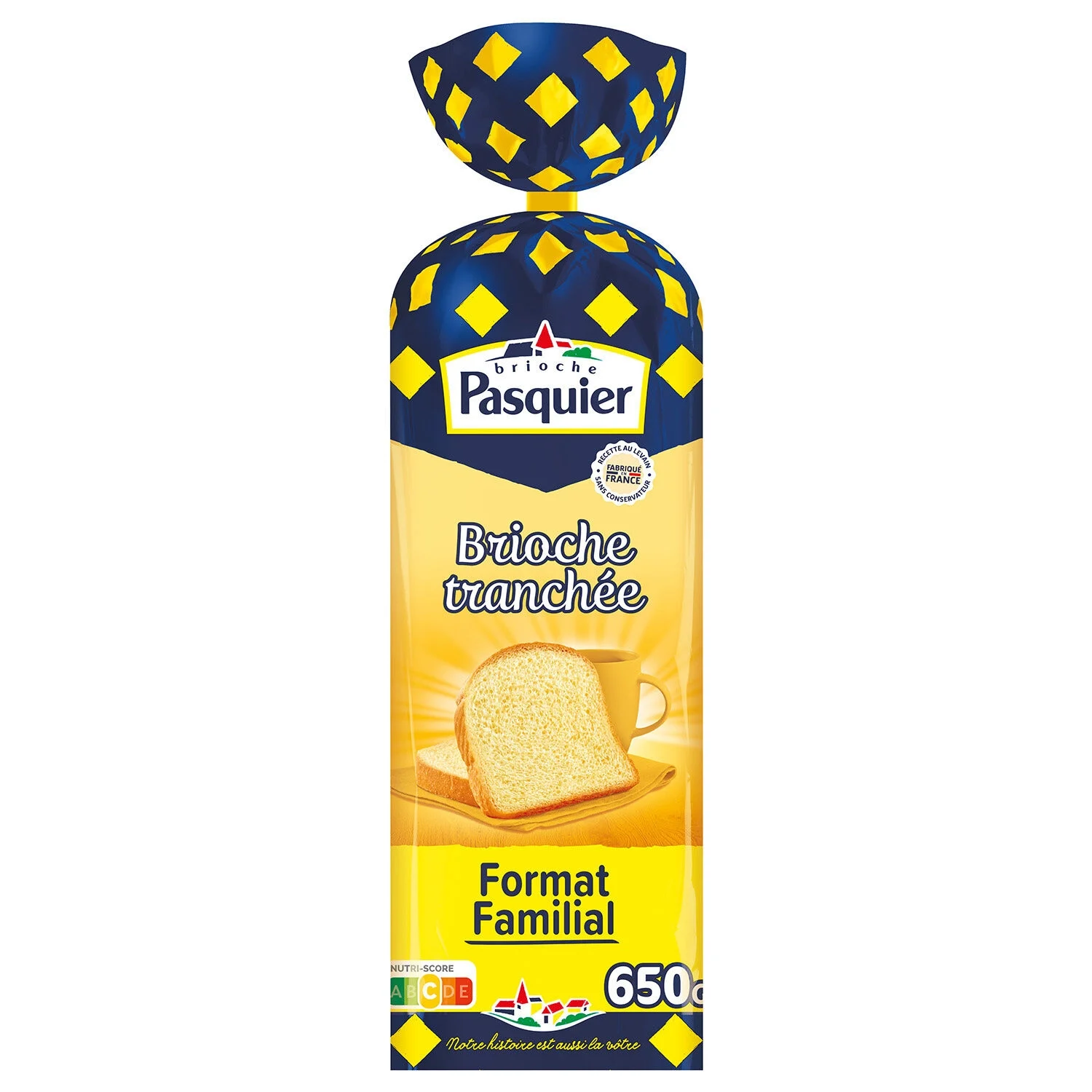 Family Sliced ​​Brioche 650g -  Pasquier