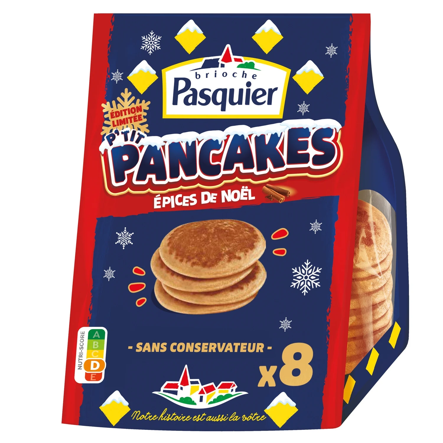 Pancake Natalizi Pasquier da 200 g - BRIOCHE PASQUIER