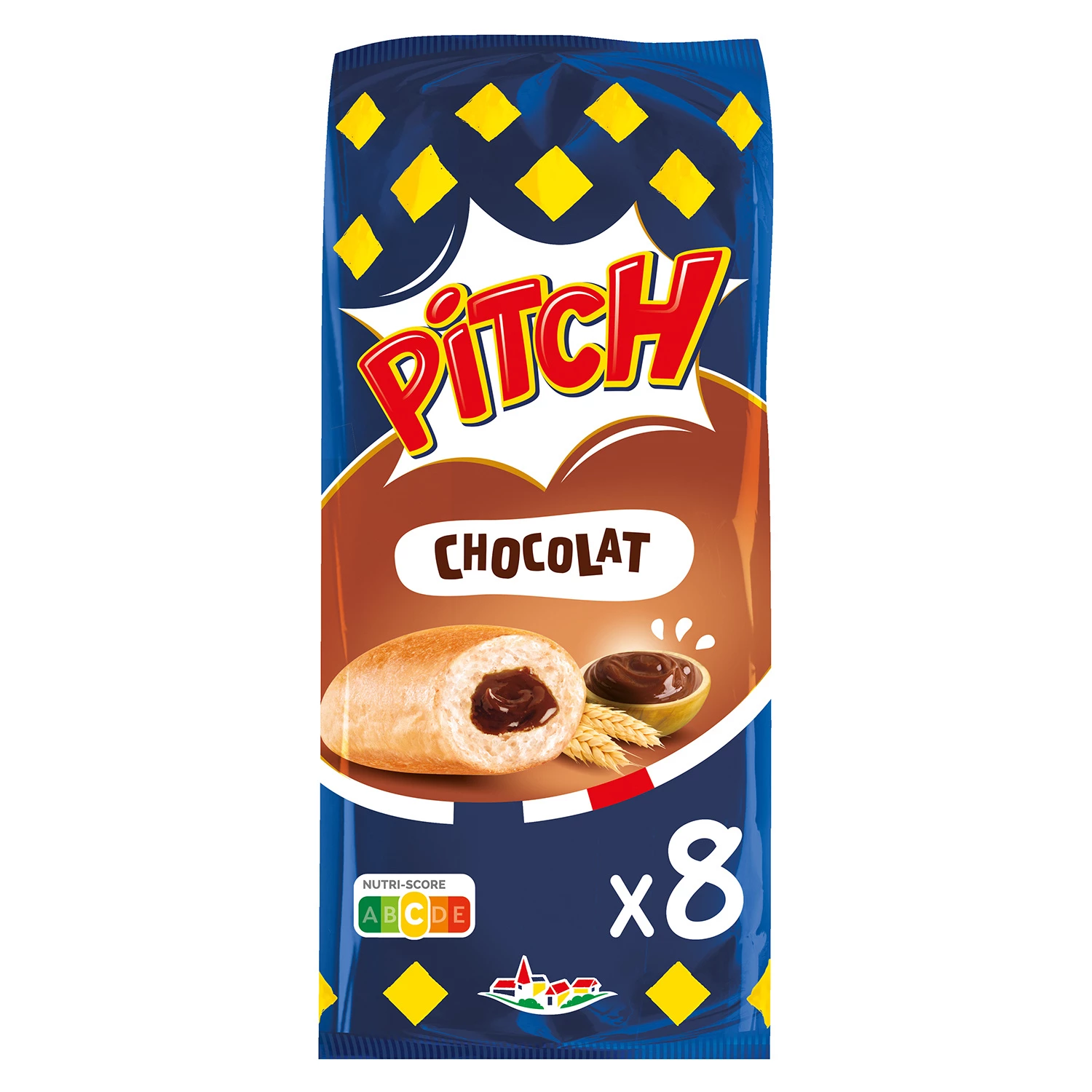 Brioche Pitch au Chocolat, x8 300g - PASQUIER