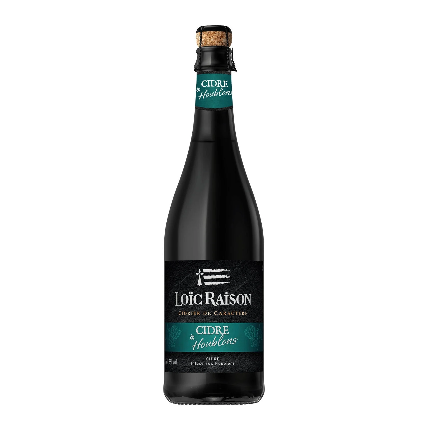 75cl Cidre Loic Raison Houblon
