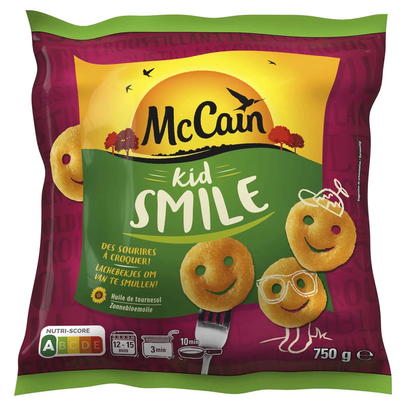 Pomme de terre kid smile 750g - MC CAIN