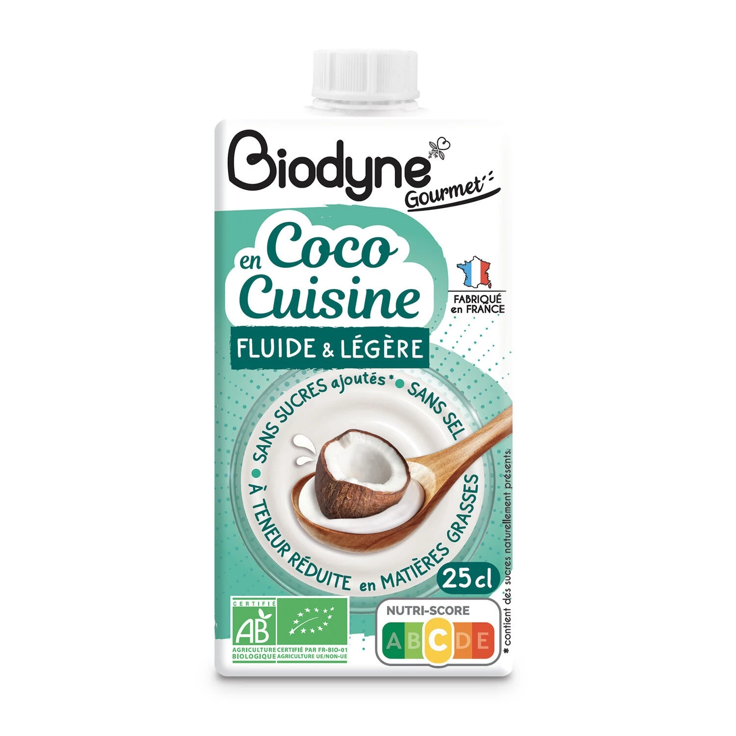 1l Super Organic Almond Coconut Milk - BIODYNE