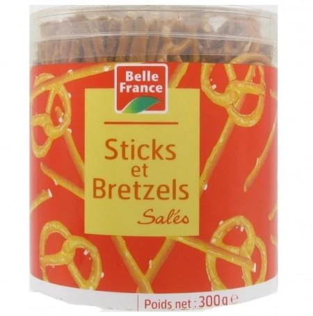 Salted Sticks And Pretzels 300g - BELLE FRANCE