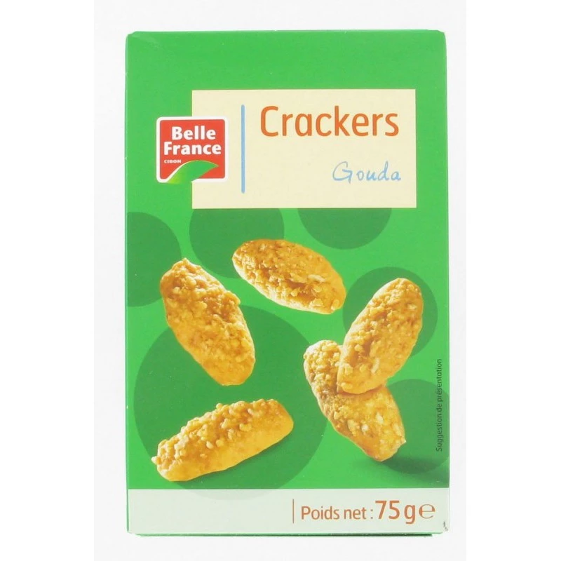 Crackers Gouda 75g - BELLE FRANCE