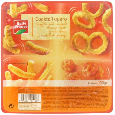 Cocktail Apero Bf Barquette 100 G - BELLE FRANCE