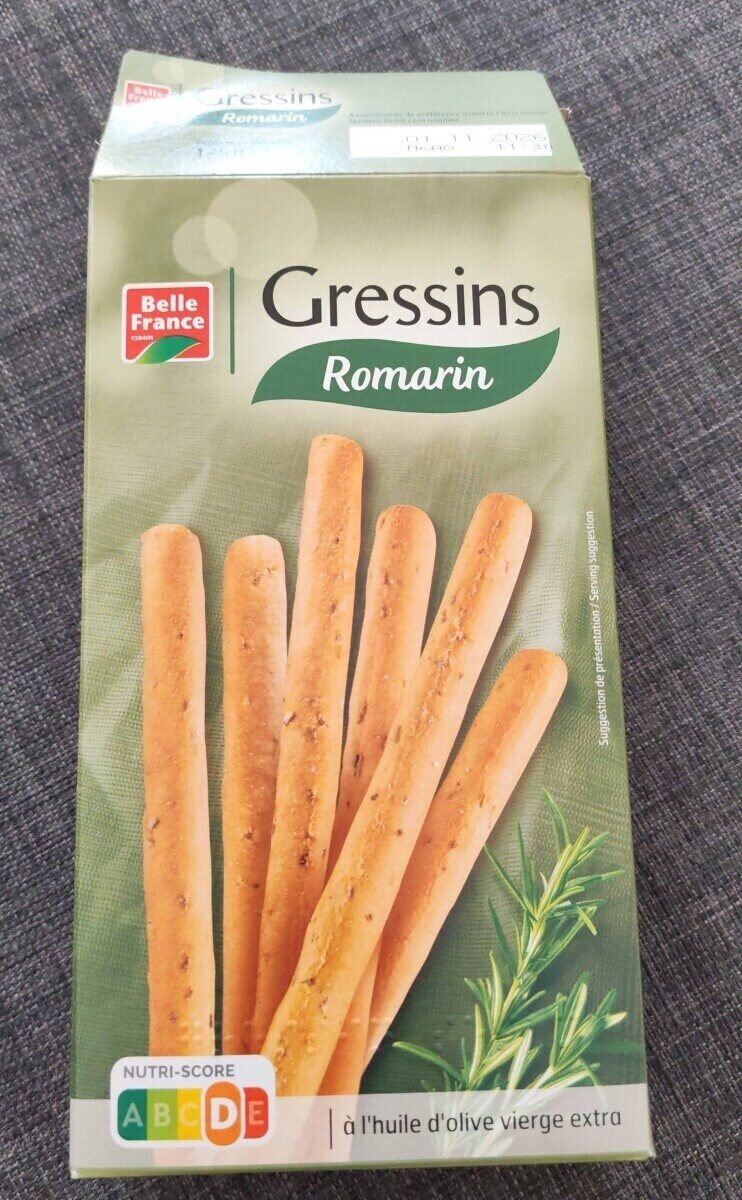 Rosemary Breadsticks Belle France Box 125g - BELLE FRANCE