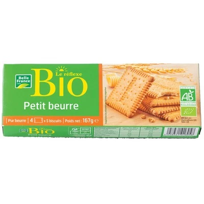Petit Beurre X 20 Le Réflex Organic 167g - BELLE FRANCE