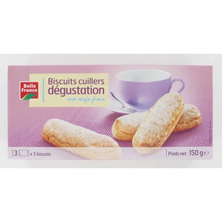 Verse Eierproeflepel Koekjes 150g - BELLE FRANCE