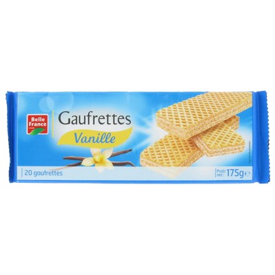 Gaufrette A La Vanille X 20 Bf Film 175 G - BELLE FRANCE