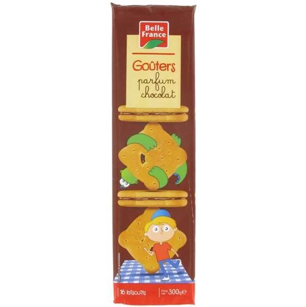 Carre Chocolate Flavor Snack X 16 300g - BELLE FRANCE