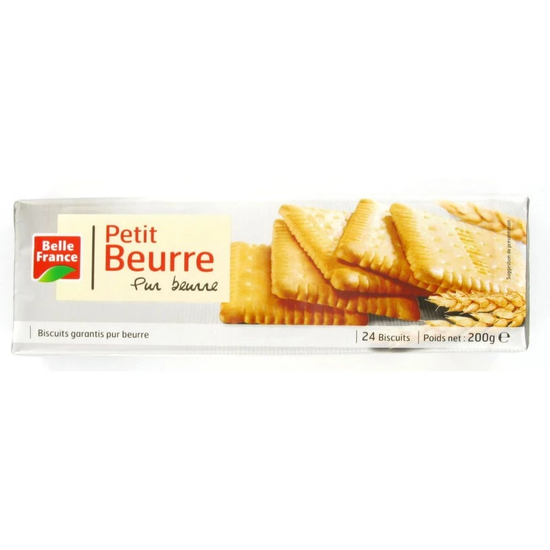 Petit Beurre Pure Butter X 24 200g - BELLE FRANCE