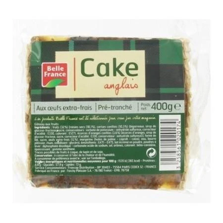 English Cake 400g - BELLE FRANCE