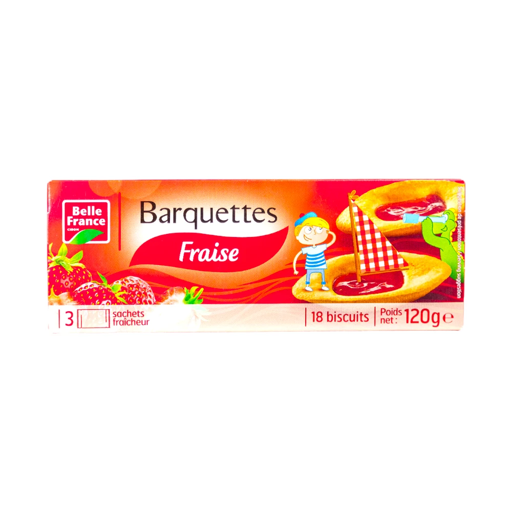 Strawberry trays 120g - BELLE FRANCE