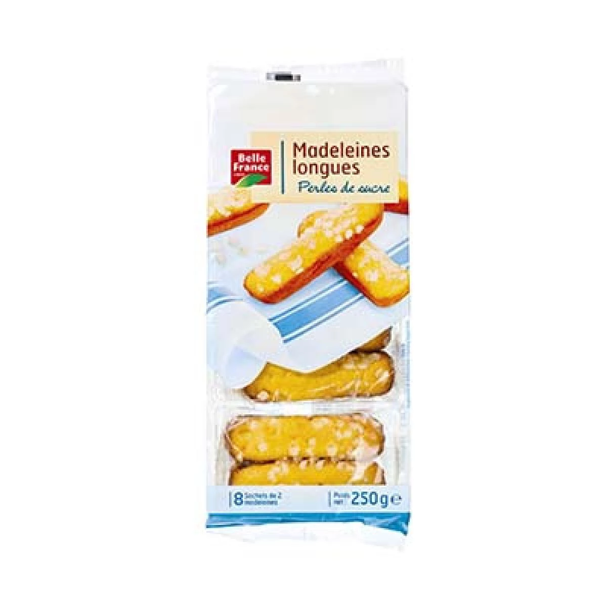 Madeleines Long Sugar Pearls 250g - BELLE FRANCE
