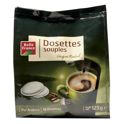 Dosette Origine Bresil X 18 Bf Sachet 125 G - BELLE FRANCE