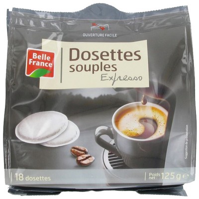 Dosette Expresso X 18 Bf Sachet 125 G - BELLE FRANCE