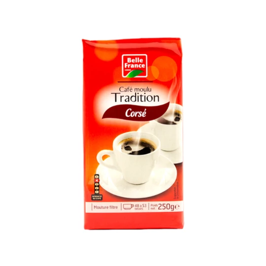 Cà phê xay truyền thống nguyên chất 250g - BELLE FRANCE