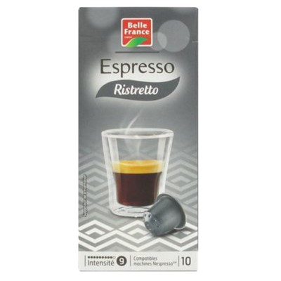 Espresso Ristretto Bf X 10 Capsules Alu 52 G - BELLE FRANCE