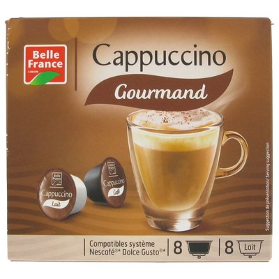 Capsule Dg Capuccino X 16 Bf Etui 172 G - BELLE FRANCE
