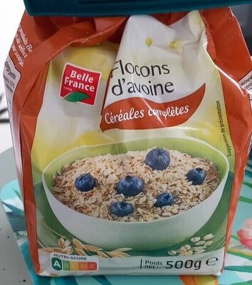 Belle France Flocons D’avoine 500g Sachet - BELLE FRANCE