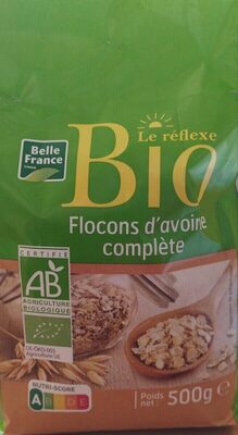 Flocons D’avoine Bio  500g - REFS.SANS MARQUE