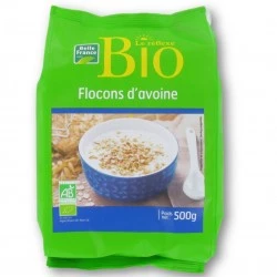 Organic Oat Flakes 500g - BELLE FRANCE