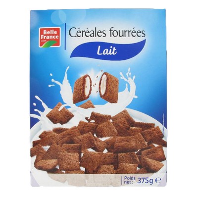Cereale Fourree Au Lait Bf Etui 375 G - BELLE FRANCE