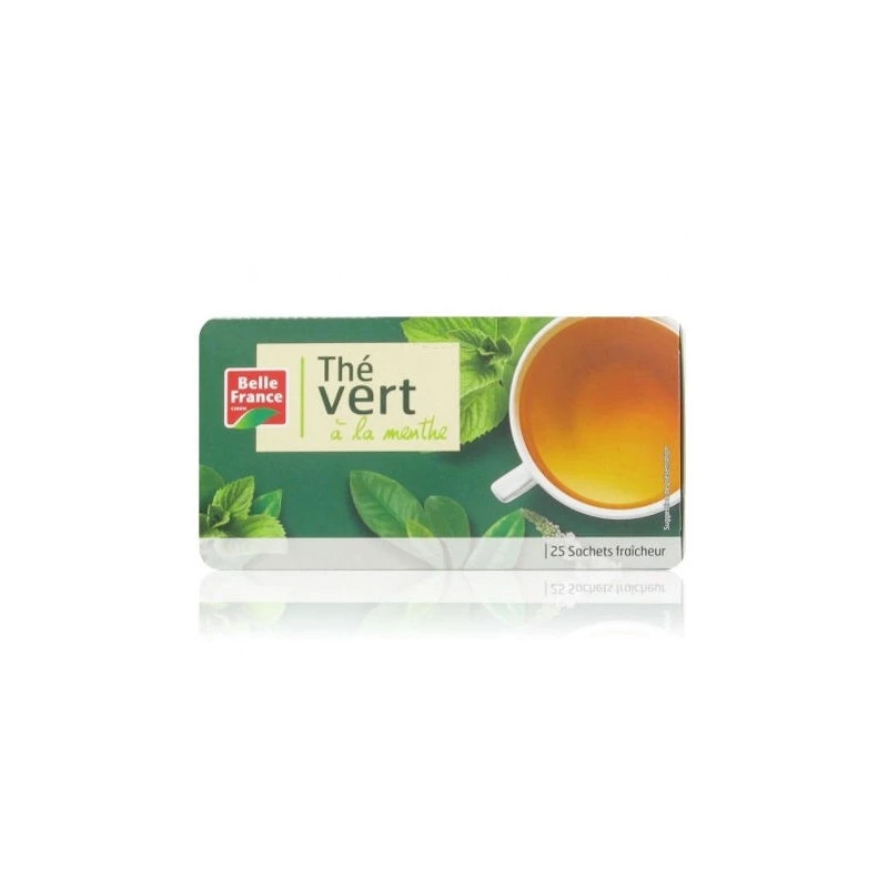 Mint Green Tea X25 - BELLE FRANCE