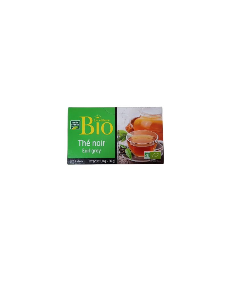 Thé Earl Grey Bio X25 - BELLE FRANCE