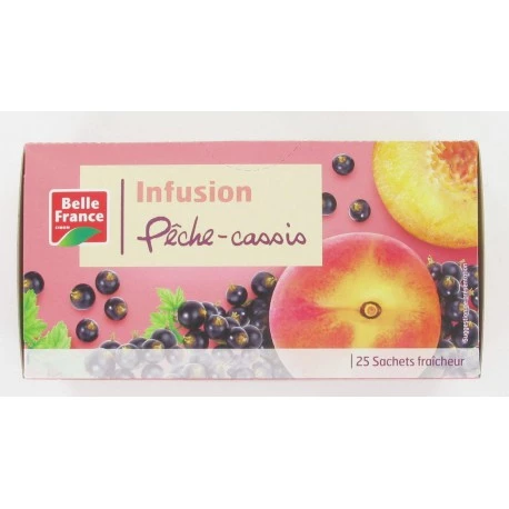 Casis Peach Infusion X25 - BELLE FRANCE