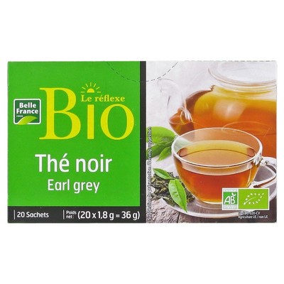 Earl Grey X 20 Poşet Bio Etui - BELLE FRANCE