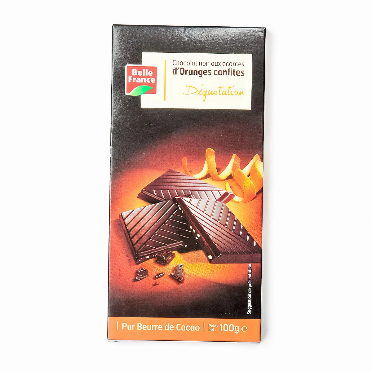 Degust Orange Dark Chocolate 100g - BELLE FRANCE