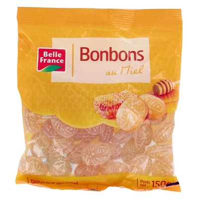 Bonbon Au Miel  Sachet 150 G - BELLE FRANCE