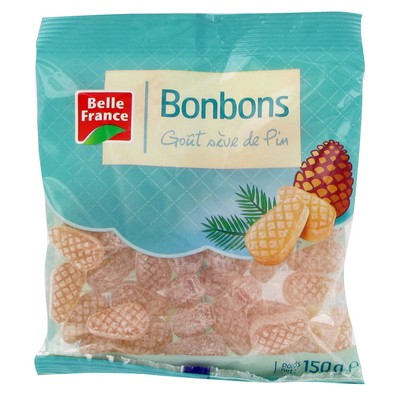 Bonbon Gout Seve De Pin  Sachet 150 G - BELLE FRANCE